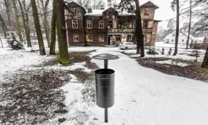 Odpadkový kôš Mestský kôš II