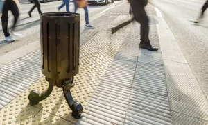 Odpadkový kôš Praha II