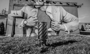 Odpadkový kôš Praha III