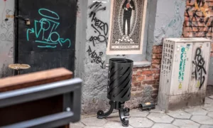 Odpadkový kôš Praha III