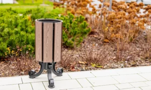 Odpadkový kôš Praha WPC
