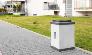 Odpadkový kôš Roma s obručou