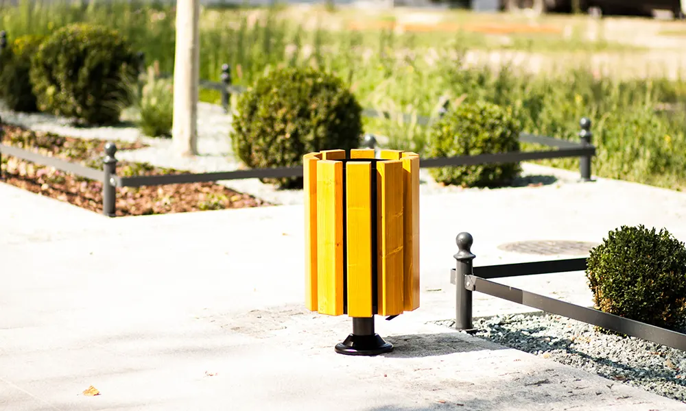 kos Wilno 2 Kôš na odpadky Wilno