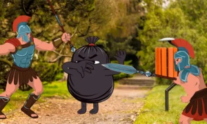 Odpadkový kôš Gladiátor – Obrázok 2