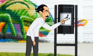 Odpadkový kôš Oslo – Obrázok 2