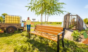 Lavička Gladiator Bis s lakťovou opierkou – Obrázok 2