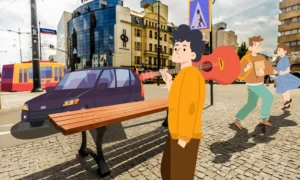 Lavička Lodž bez operadla – Obrázok 2