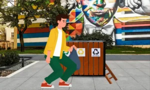 Kôš na segregáciu odpadu Aster – Obrázok 2