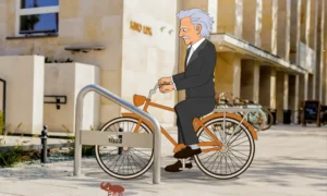 Stojan na bicykle U šikmý – Obrázok 2