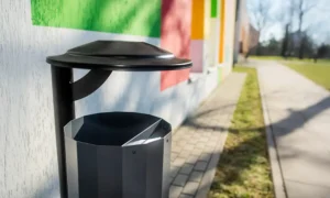 Odpadkový kôš Mestský II Lift