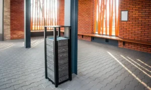 Odpadkový kôš Singiel WPC