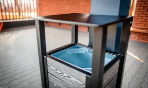 Odpadkový kôš Singiel WPC